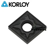 KORLOY хорошую скидку CNMG120404-HM CNMG120408-HM CNMG120412-HM NC3120 твердосплавный Токарный Вставки CNMG120408 токарные станки резак