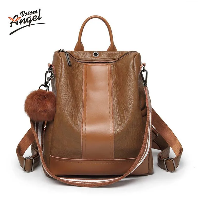 Women Backpack for School Style Leather Bag For College Simple Design Women Casual Daypacks mochila Female Famous Brands Women Backpack for School Style Leather Bag For College Simple Design Women Casual Daypacks mochila Female Famous Brands