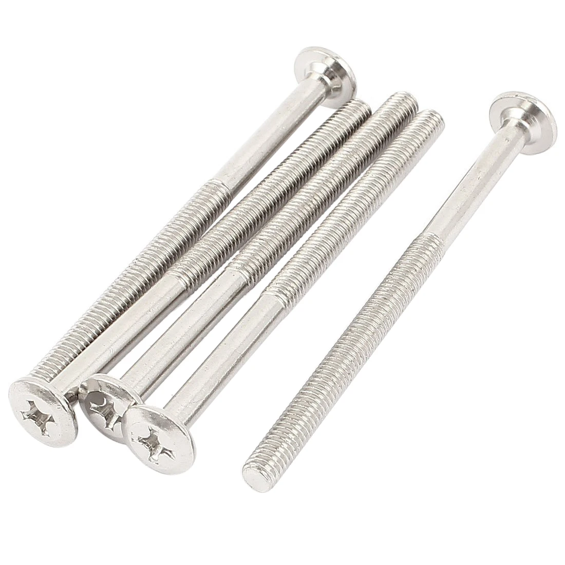 M6 x 90mm Crosshead Cross Flat Head Countersunk Bolts Screws 5 Pcsbolt