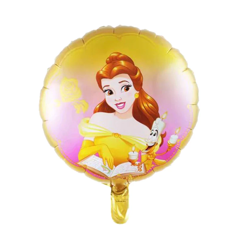 5 шт./лот 18 дюймов Золушка Белоснежка шары в форме принцесс globos для маленьких девочек вечерние игрушки на день рождения