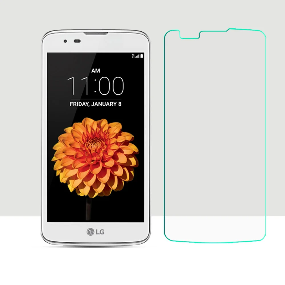 Защитная пленка для LG K7 / Tribute 5 LS675 X210 X210DS передняя HD 2.5D закаленное стекло с
