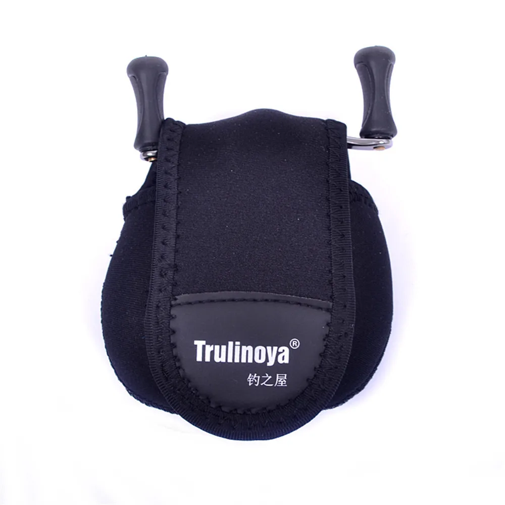 Hot Sale Nylon Water Drop Reel Bag Spinning Wheel Fishing Protective Case Tackle Black Free Shipping | Спорт и развлечения