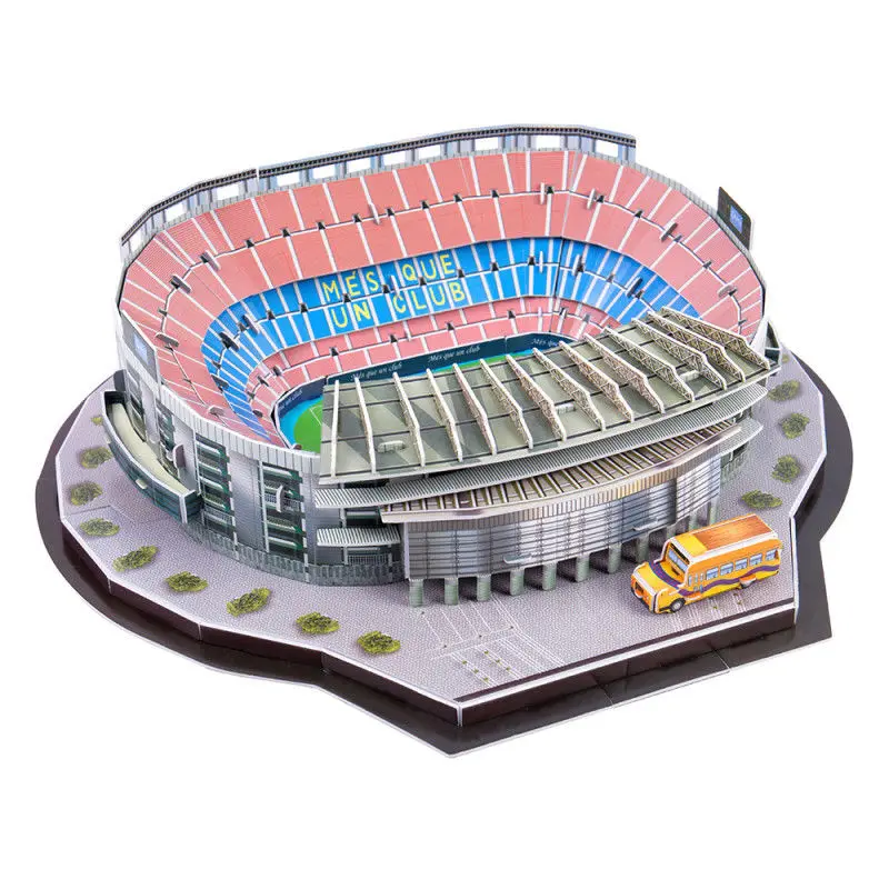 Барселона лагерь ноу стадион 3D головоломка футбольный клуб головоломки модель Испания в коробке