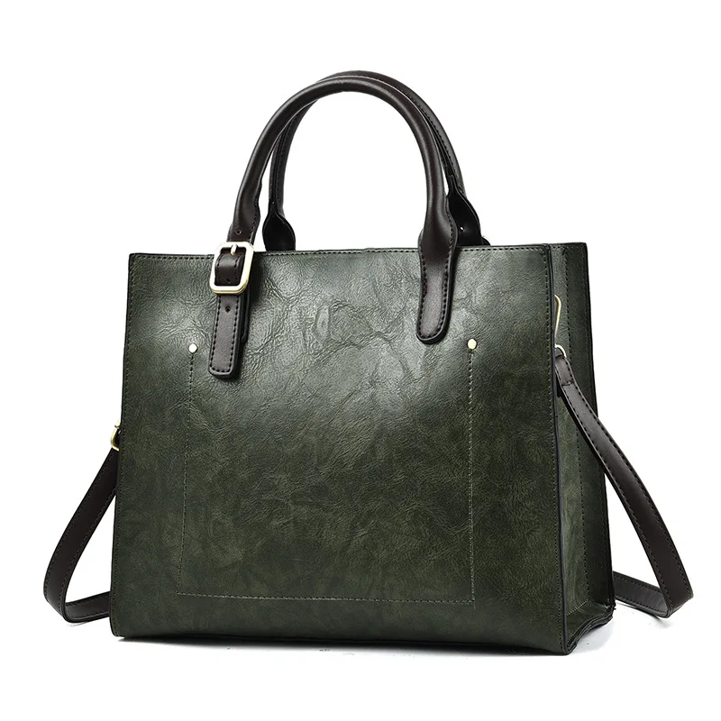Goedkoop Stevige Lederen Handtassen Grote Vrouwen Tas Hoge Kwaliteit Casual Vrouwelijke Tassen Kofferbak Tote Fashion Brand Schoudertas Dames Grote Bolsos