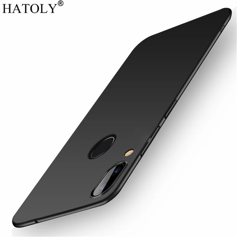 Гладкий Чехол для Xiaomi Redmi Note 7 Ультратонкий жесткий защитный чехол из