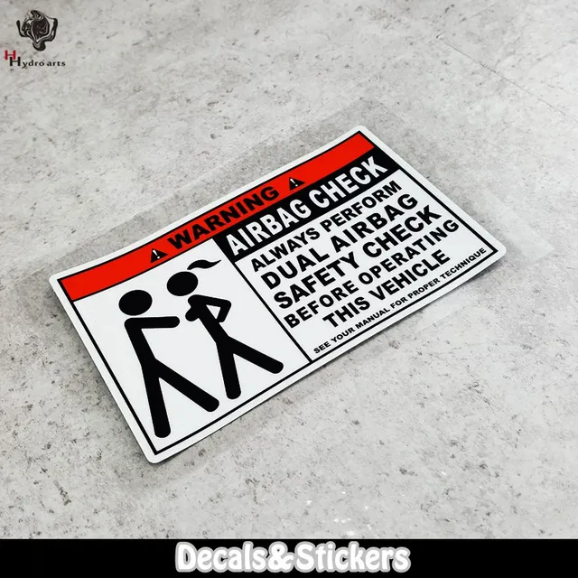 aliexpress com buy no ln018 warning safety funny sticker moto gp