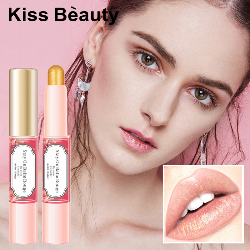 KISS BEAUTY 6 цветов Макияж Губная помада Stay on красное благоухание блеск для губ