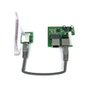 Directo de fábrica, OEM mini tablero de conmutación de concentrador lan de red Ethernet de 3 puertos 10/100mbps, 3 rj45 5V 12V 2 rj45 1*8pin puerto principal ► Foto 2/6