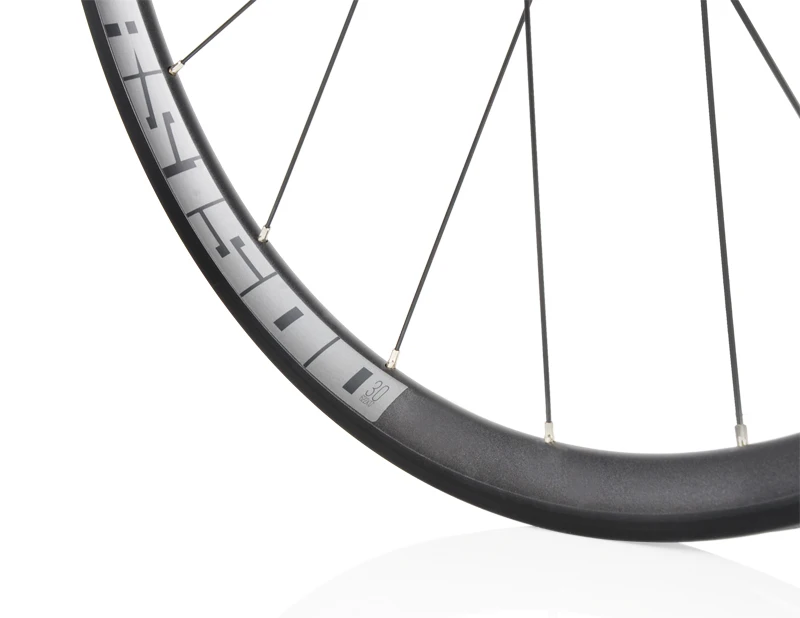 Discount High quality Bicycle wheel 700C High 30mm Caliper Brake Aluminium alloy Road Bike wheelset 700c x19-32c tyre Front rear wheelset 16