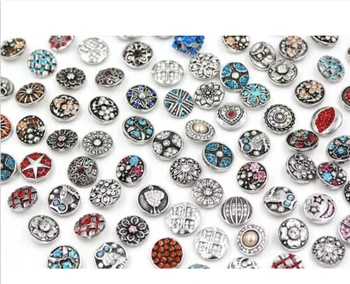 

new mix styles 30pcs/lot fashion wholesale Women Rhinestone Styles Snap snap new button watch Fit Snaps Style Bracelet