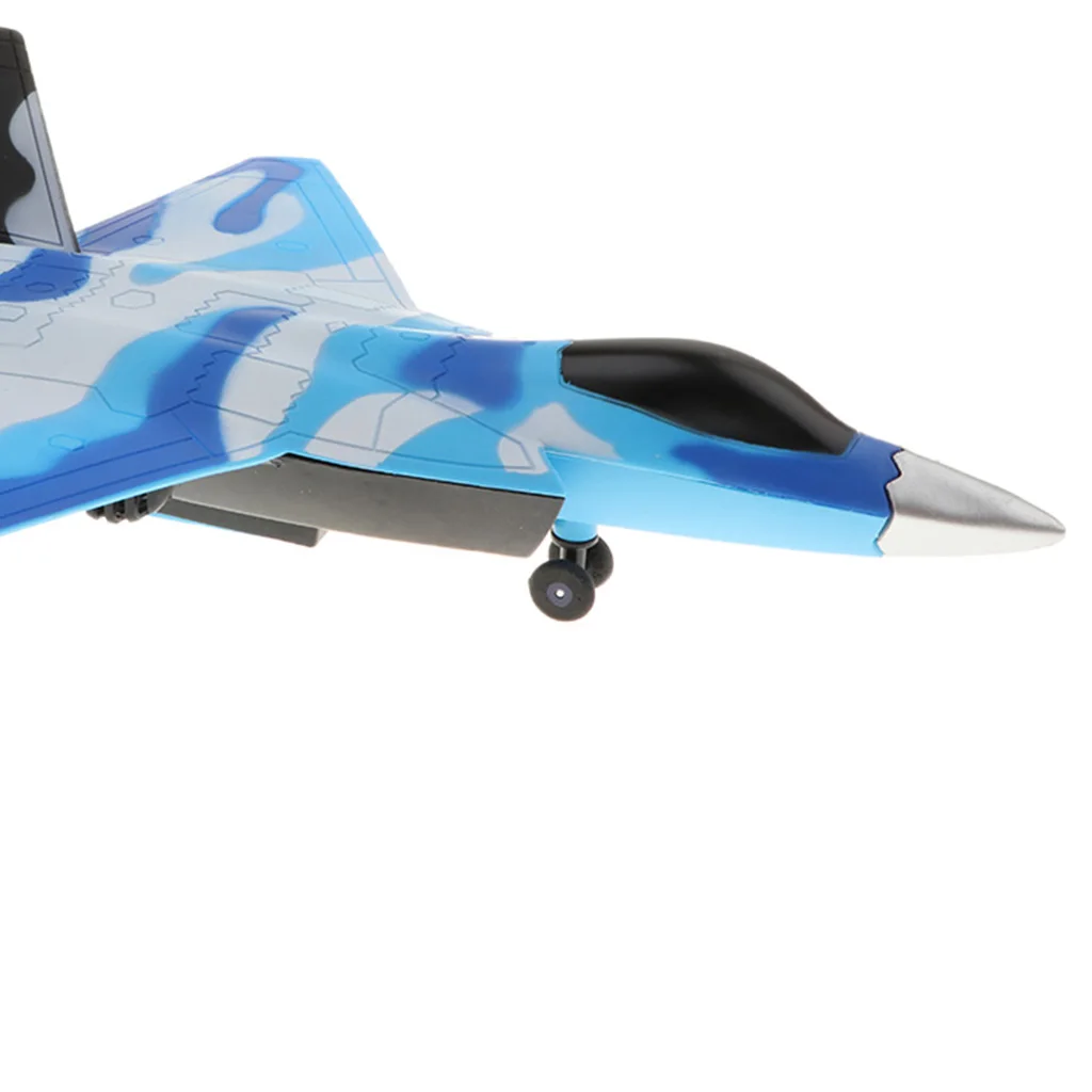 Four-tunnel Remote Controlled Aircraft RC Toy Fighter Plane with Music Light Creative Toy Gifts