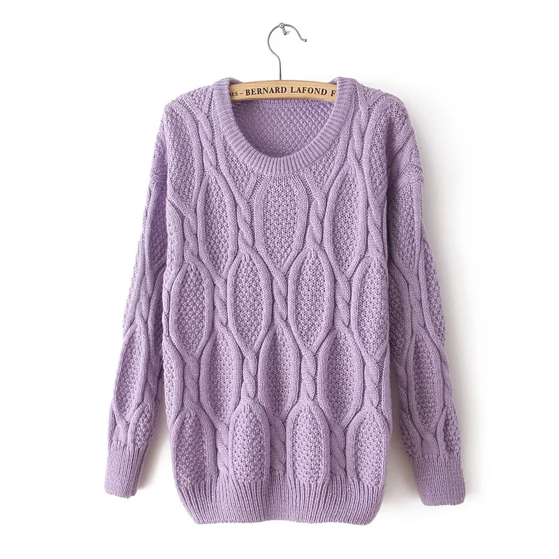 Winter Sweater For Women 2015 Fashion Hand Knitted Sweater