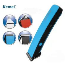 Kemei 4 в 1 Электрический бритвенный парикмахерский машинки для стрижки волос перезаряжаемый нос ушной триммер для удаления волос Бритва Беспроводная Регулируемая машинка для стрижки волос