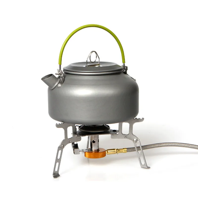 

Outdoor Coffee Teapot Camping Hiking Picnic BBQ Kettle Water Pot Aluminum Suitable for both indoor and outdoor activities 2.0#