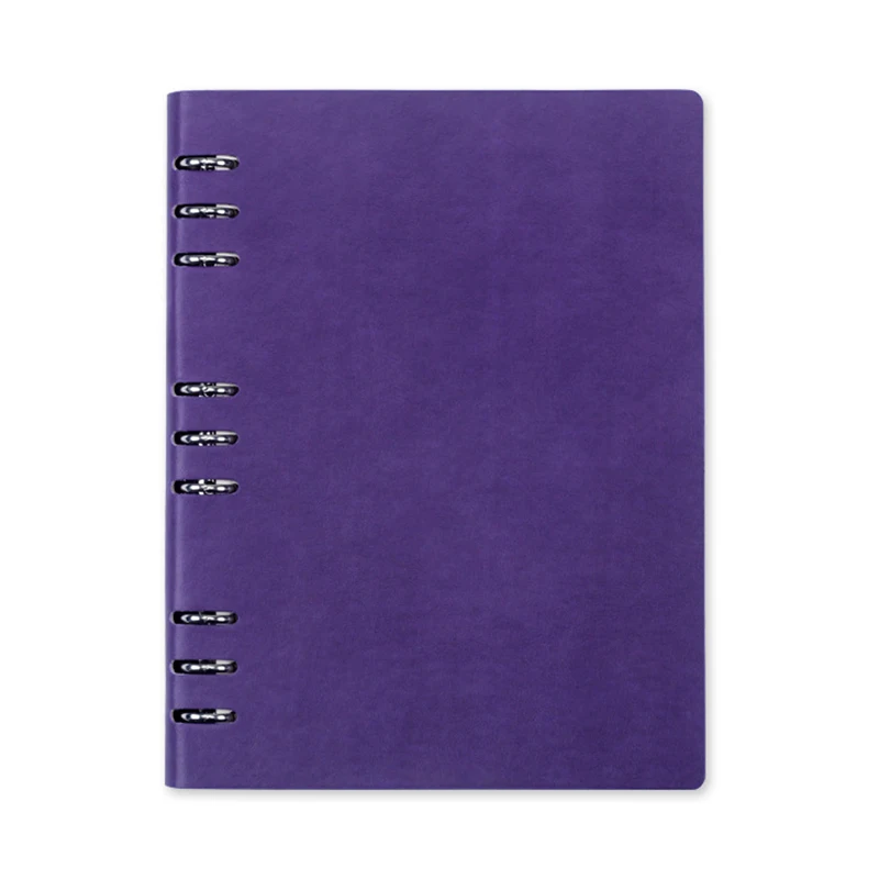 Loose Leaf Notebook A5 A6 Planner Organizer Binder Folder Travel Diary  Journal Business Buckle Notepad Office Supplies - AliExpress