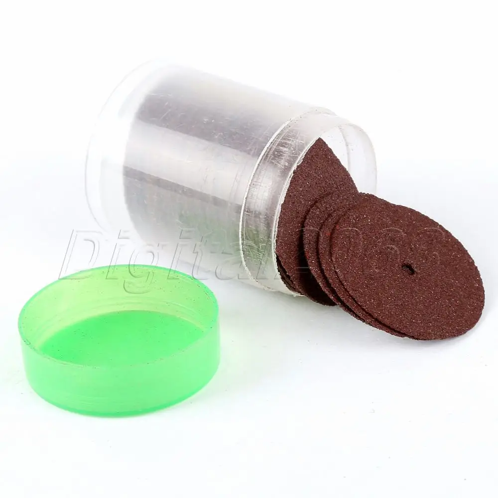 24mm Reinforced Cut Off Grinding Wheels Rotary Metalworking 36 Red Disc Hobby Tool Bit Dremel