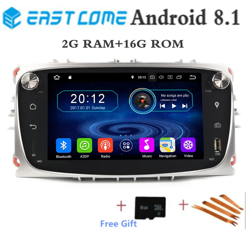 

Quad 4Core Pure Android 8.1 Car DVD for Ford Focus Mondeo Focus C-MAX S-MAX C S Max Kuga Galaxy With HD Radio Rear View Camera