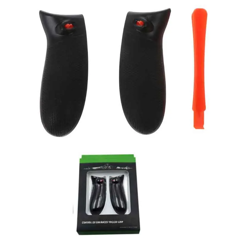 

1 pair Trigger Grips for Xbox One Controller Quickshot for Xbox One, Xbox One S and Xbox One X Handle Game 3D texture Soft Touch
