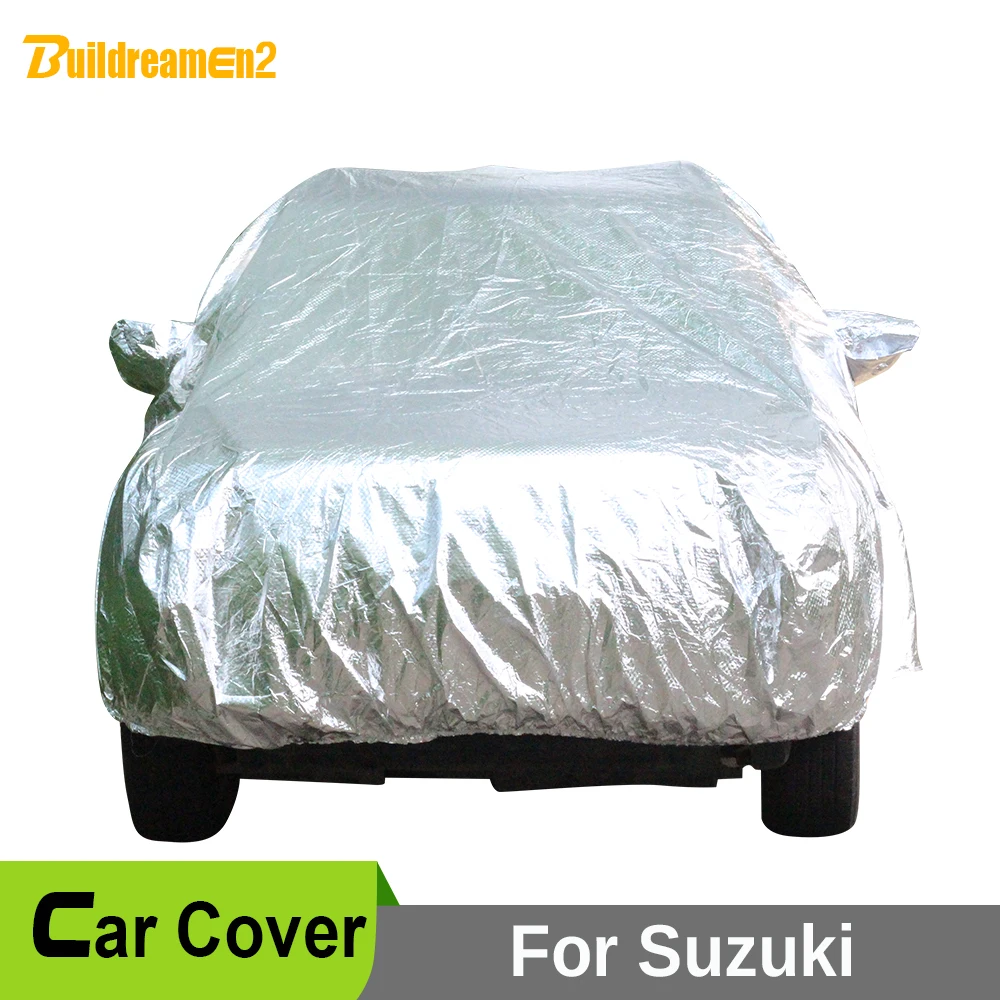 

Buildreamen2 Waterproof Car Cover Sun Shade Anti UV Snow Rain Hail Scratch Protection Car Covers For Suzuki XL7 S-Cross SX4