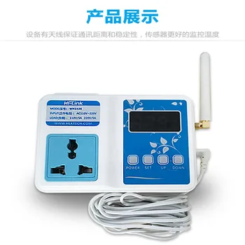 

HLK-WH1346 intelligent temperature controller temperature control remote control switch socket high and low temperature alarm