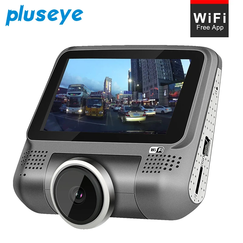 

pluseye Car DVR HD 1080P mini WiFi Rotatable Lens Night Vision dash cam free shipping