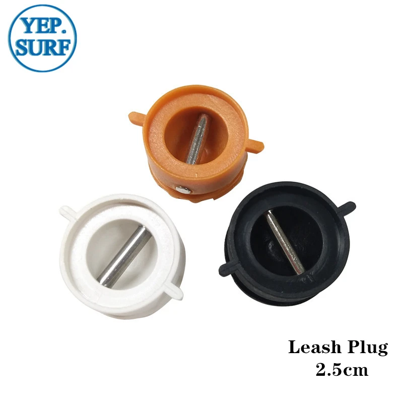 

Surf Leash Plug Diameter 2.5cm / 3.0cm leash Plugs White/Black/Orange