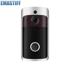 WiFi беспроводной охранный ИК-сигнал, дверной звонок HD 720 P, визуальный домофон, запись видео, телефон двери, удаленный домашний мониторинг, ночное видение