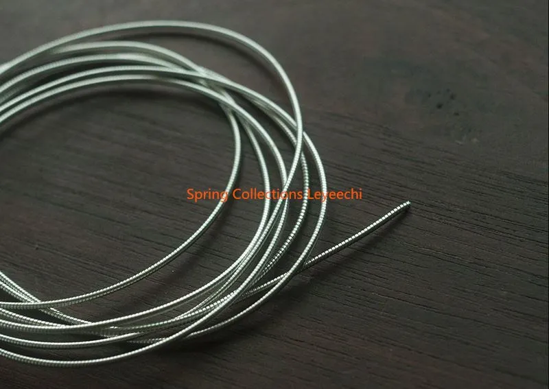 3Meters 0.8/1.0mm round silk bright hand Cross Stitch Embroidery thread french bullion wire Metal gold wire silver Indian silk