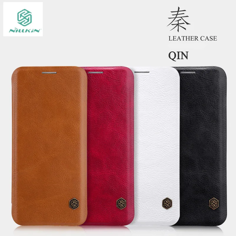 Винтажный кожаный флип чехол для телефона Samsng A9 A8 Plus 2018 серия Nillkin Qin откидная