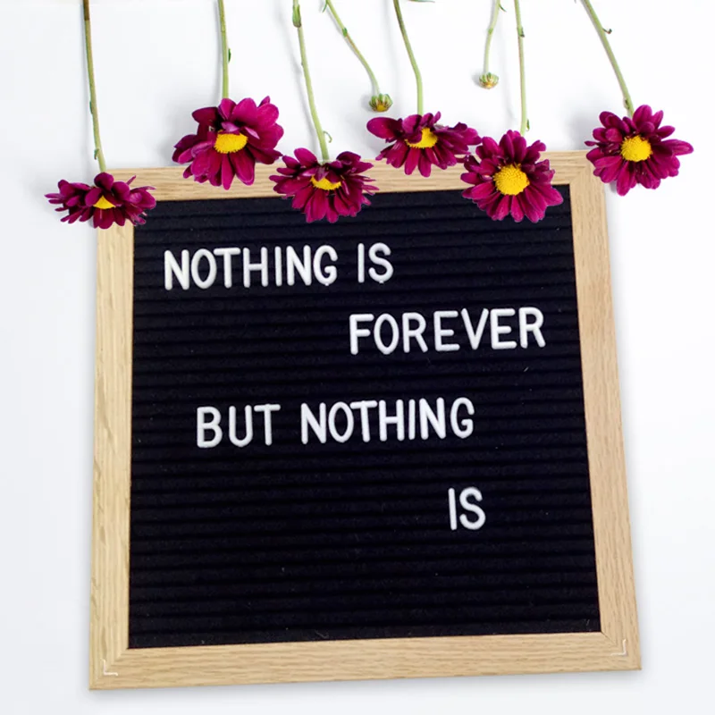 Retro Felt Changeable Letter Board Home Restaurant Message with 340 | Дом и сад