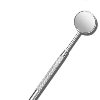 

Checking Eyelash Extension Mirror Stainless Steel Mirror Removable Makeup Tool