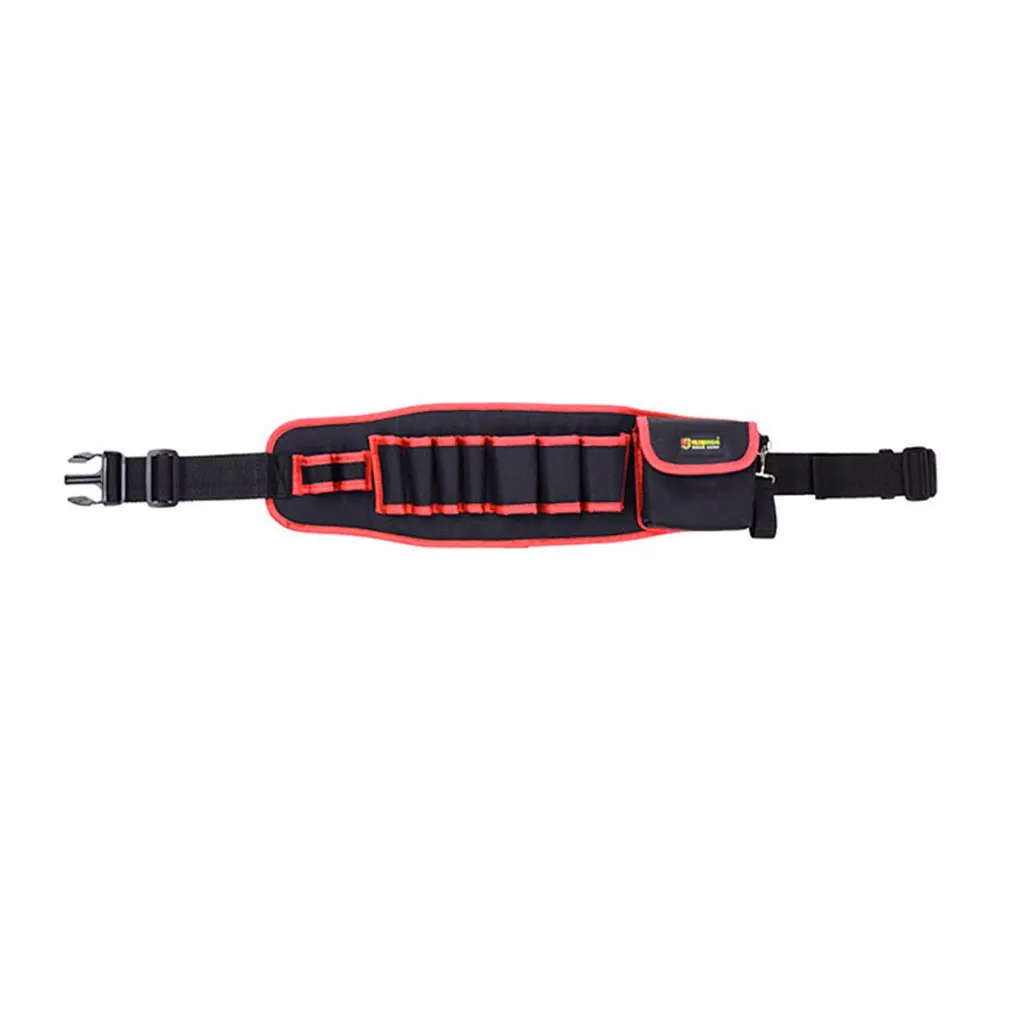 

Waterproof Multi-pockets Tool Bag Waist Pockets Electrician Tool Bag Oganizer Carrying Pouch Belt Waist Pocket Case