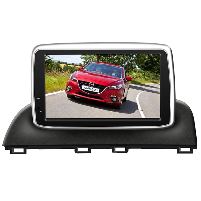 Емкостный сенсорный автомобильный DVD GPS навигатор стерео для Mazda3 Axela BT управление