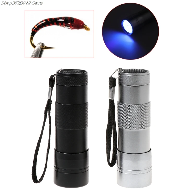 

UV Flashlight Ultraviolet Light 12LED Detection Fishing Curing Glue Multipurpose Dropshipping