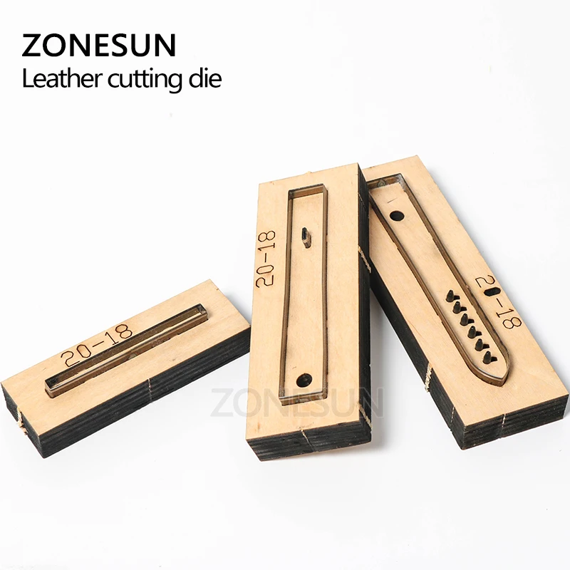 ZONESUN 20 18 заказной кожаный режущий штампованный DIY ремесло поставка ремешок для