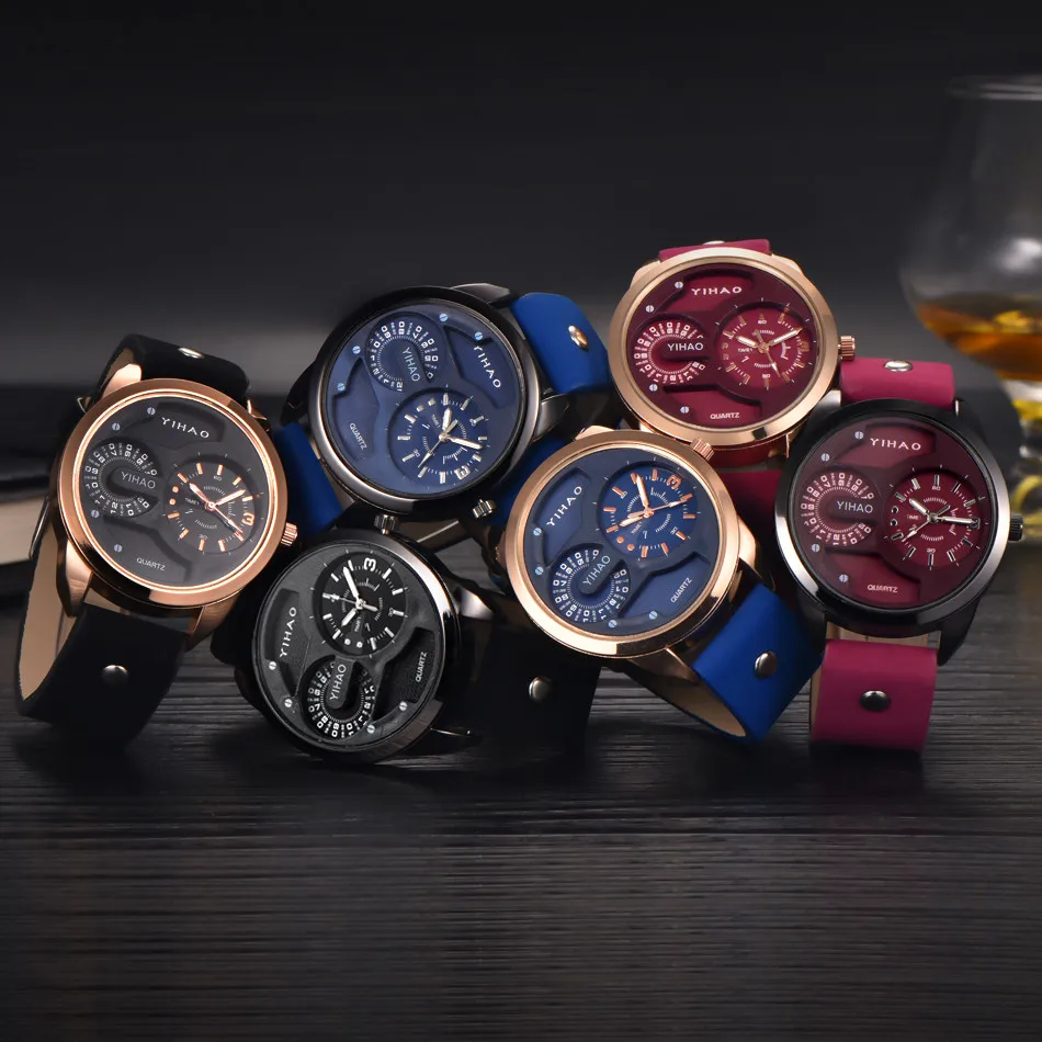 

Luxury Men's Fashion Sport Waterproof Digital Analog Quartz Wrist Watch reloj deportivo hombre clock mechanism women