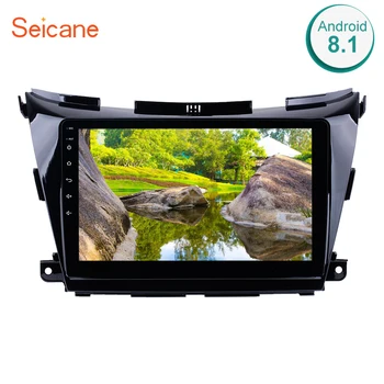 

Seicane 10.1 Inch 2Din Android 8.1 GPS Navigation Car Radio WIFI Audio Multimedia Player Head Unit For 2015 Nissan Murano