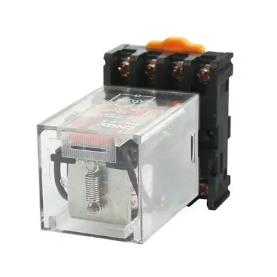 

MK2P-I AC 110V Coil 8Pin DPDT Power Relay with Plug-in Terminal Socket
