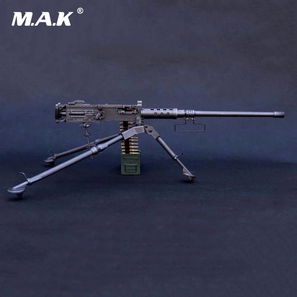 

1/6 Weapon Accessory Black US Army M2 Machine Soldier Gun Model For 12'' Action Figure Doll Toys