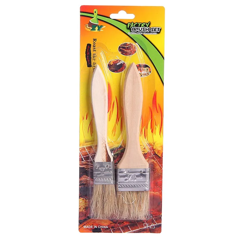 

Barbecue oil brush does not lose hair baking small oil brush tool accessories seasoning brush bristle brush