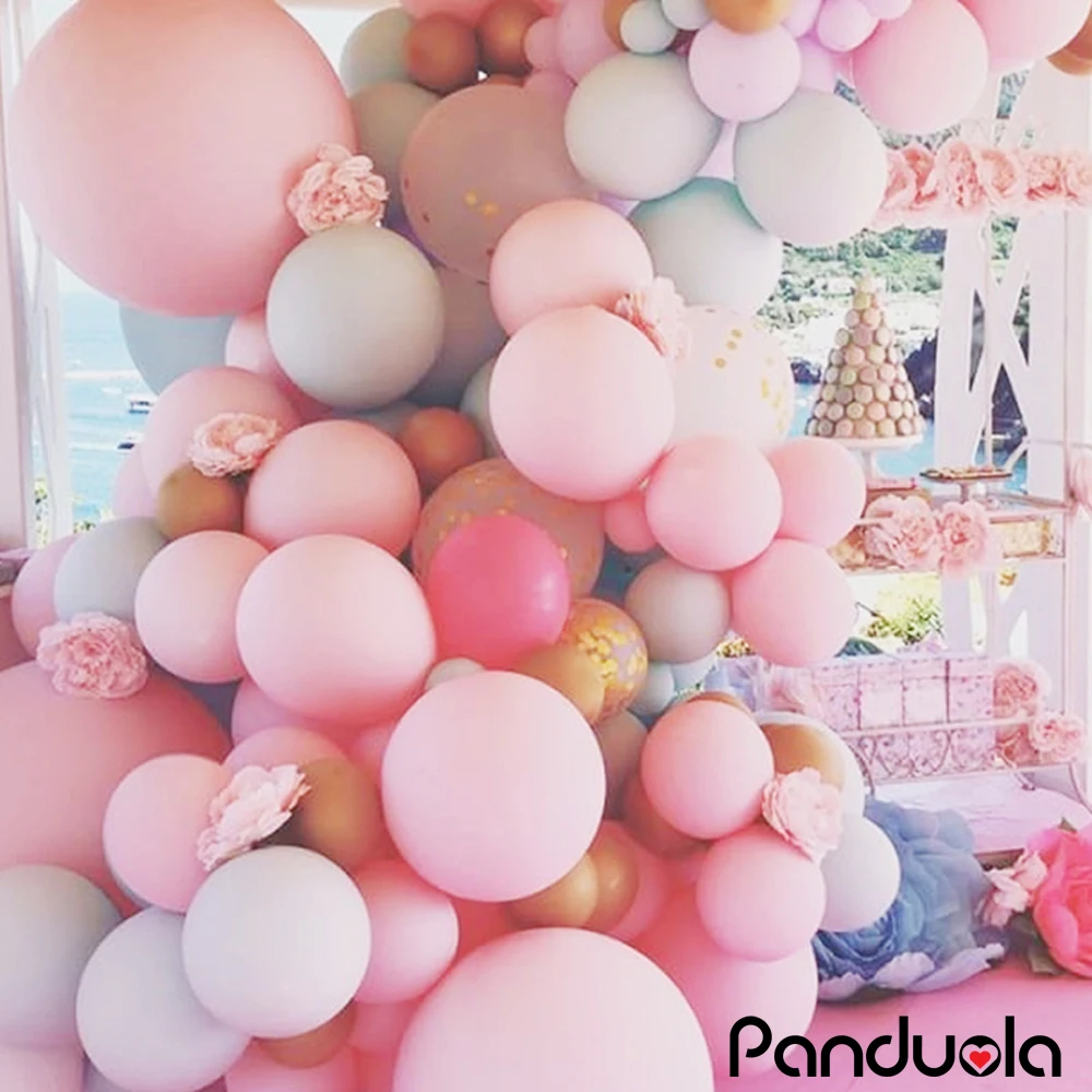 

Macaron Color Latex Balloons 15pcs 10 inch Festival Birthday Party Decorative Balloons Sweet Colorful Party Hanging Decoration