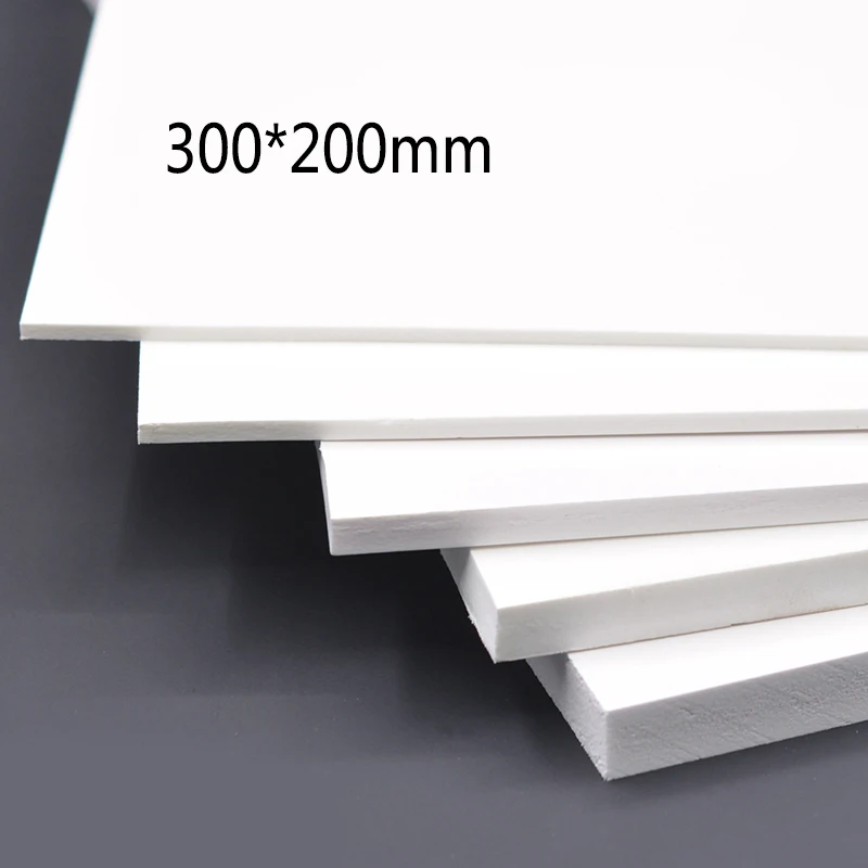 Kopen Wit PVC foam board Handgemaakte modelbouw materiaal plastic platte board Voor DIY Building model materialen 300x200mm