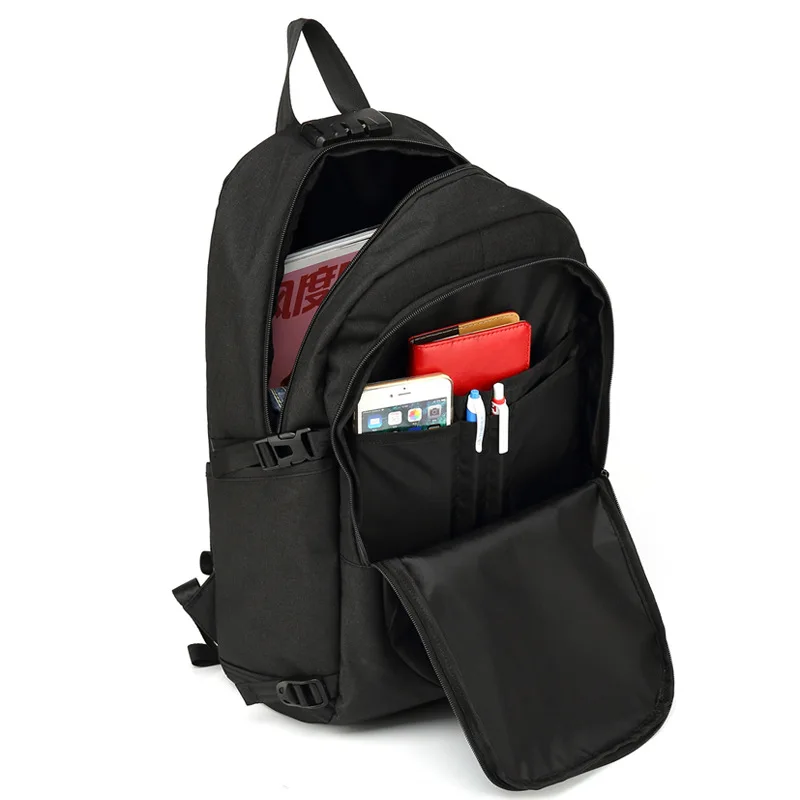 BAIBU Мужской дизайнерский рюкзак для путешествий с защитой от кражи и usb-зарядкой, Мужская школьная сумка, большая сумка для ноутбука 15," с комбинированным замком