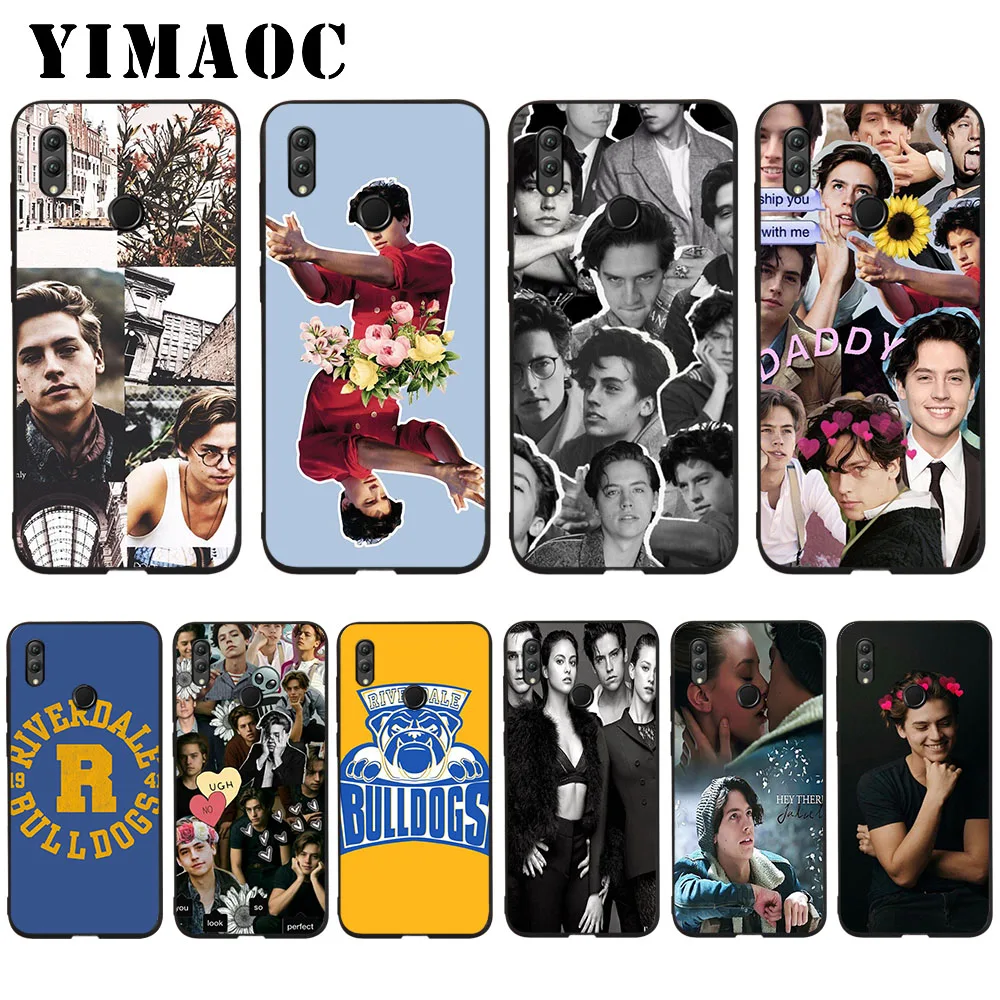 

YIMAOC Riverdale Series Cole Sprouse Soft Case for Huawei Honor Note 10 9 Lite 8C 8X 8 Lite 7X 7A 3GB Pro 7C 6A