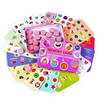 

New Arrival Baby Toys Infant Early Head Start Training Puzzle Cognitive Card Fruit/Animal/Life Puzzle Baby Gift