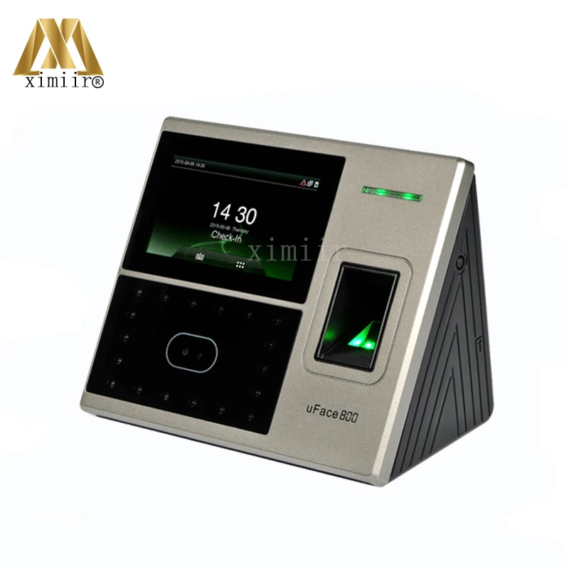 ZKTeco uFACE800 встроенный Ethernet Wi Fi порты Распознавание лиц посещаемость времени лицо