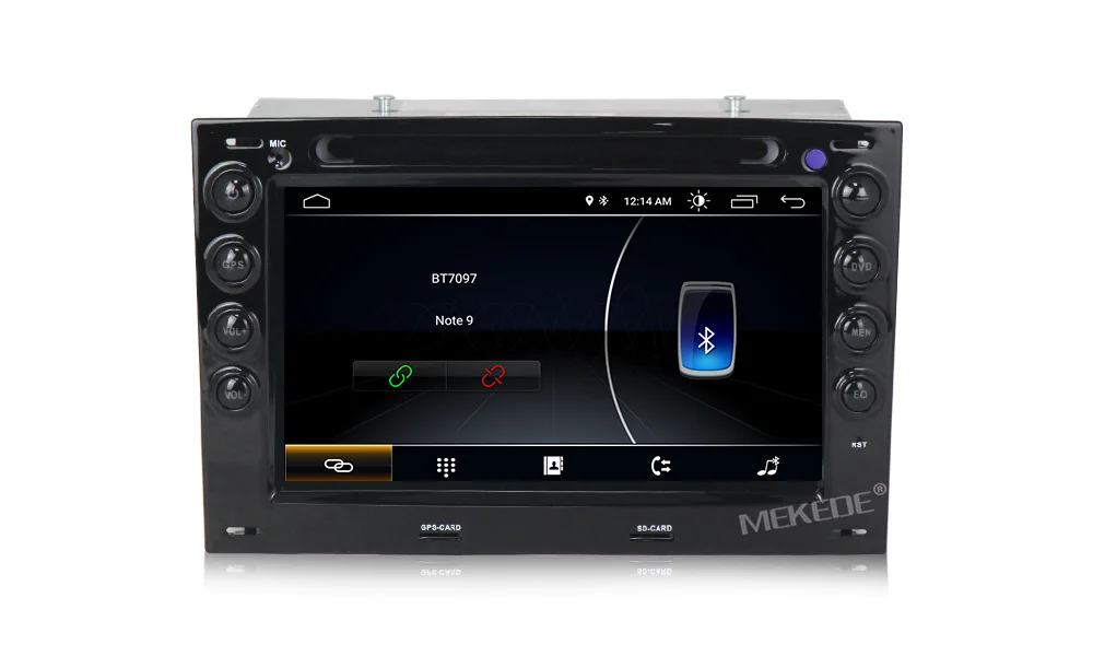 Discount MEKEDE HD 2din Android 8.1 Car DVD Radio Player Multimedia for Renault Megane 2 ii 2006 2007 2008 2009 2010 with BT Wifi GPS 12