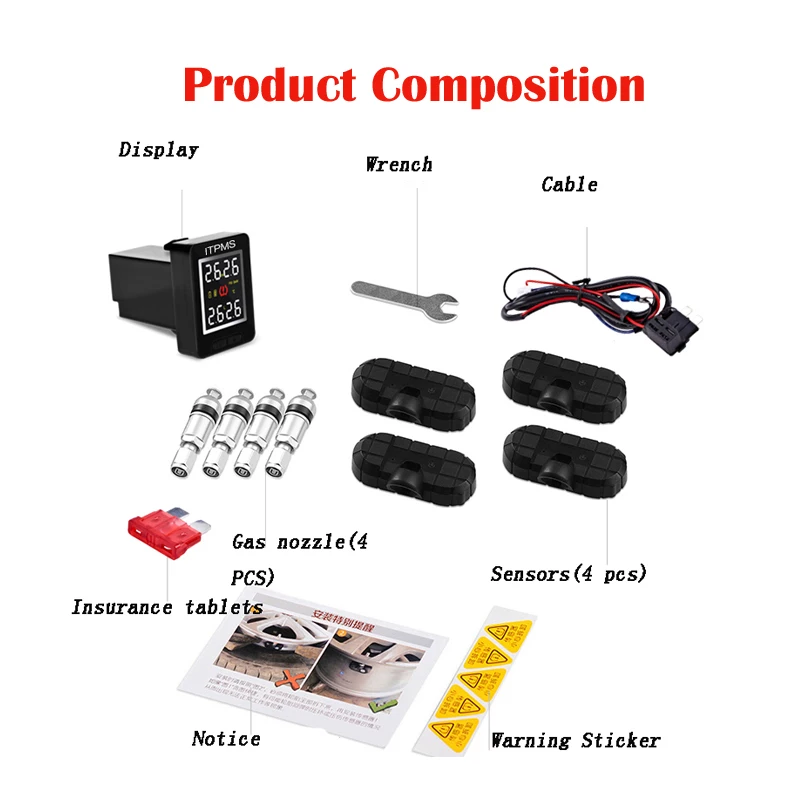 U912 TOYOTA TPMS TYPE PRESSURE MONITOR 2