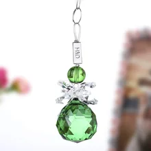 H& D, Зеленый Кристалл, Ловец Солнца, Висячие хрустальные призмы, Ловцы солнца, кулон, Рождественская елка, украшение, Декор, подарок для украшения дома