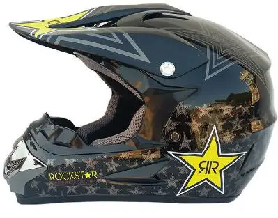 Высокое качество, шлем для мотокросса, брендовый шлем для мотокросса Atv Mtb, шлем для спуска на гору, мотоциклетный шлем с козырьком, ГОСТ, металлический, в черный горошек - Цвет: style15